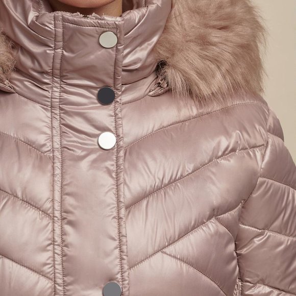 New with Tag KENNETH COLE Puffer Walker Coat - Picture 4 of 4